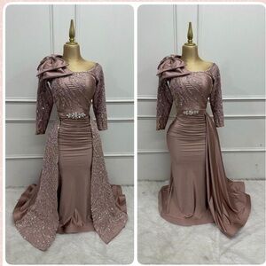 Pink Asymmetrical Ruched One Shoulder Gown